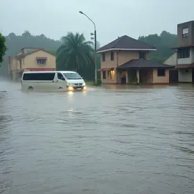 Chuva forte em São José dos Campos