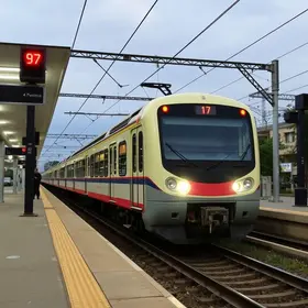 trem na estação Morumbi