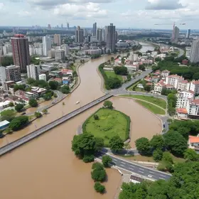 obras de contenção de cheias