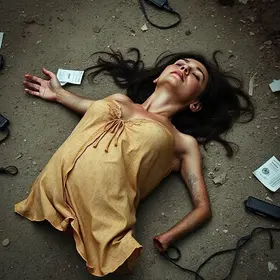 mulher decapitada