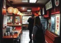 arrastão em restaurante japonês