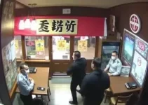 arrastão em restaurante japonês