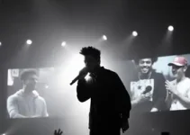 apresentação de The Weeknd em São Paulo
