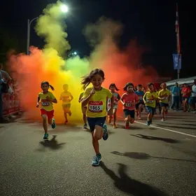 Tricolor Run Noturna