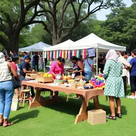 feira de artesanato