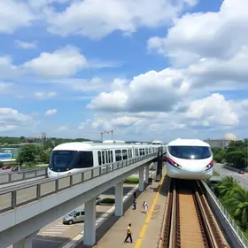 nova estação do monotrilho
