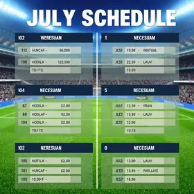 agenda de julho