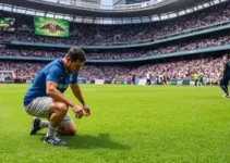 impactos dos shows no gramado do MorumBIS
