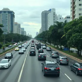 trânsito em São Paulo