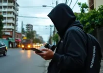 roubo de celular
