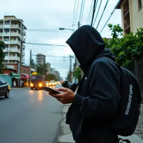 roubo de celular