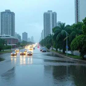 chuva em São Paulo